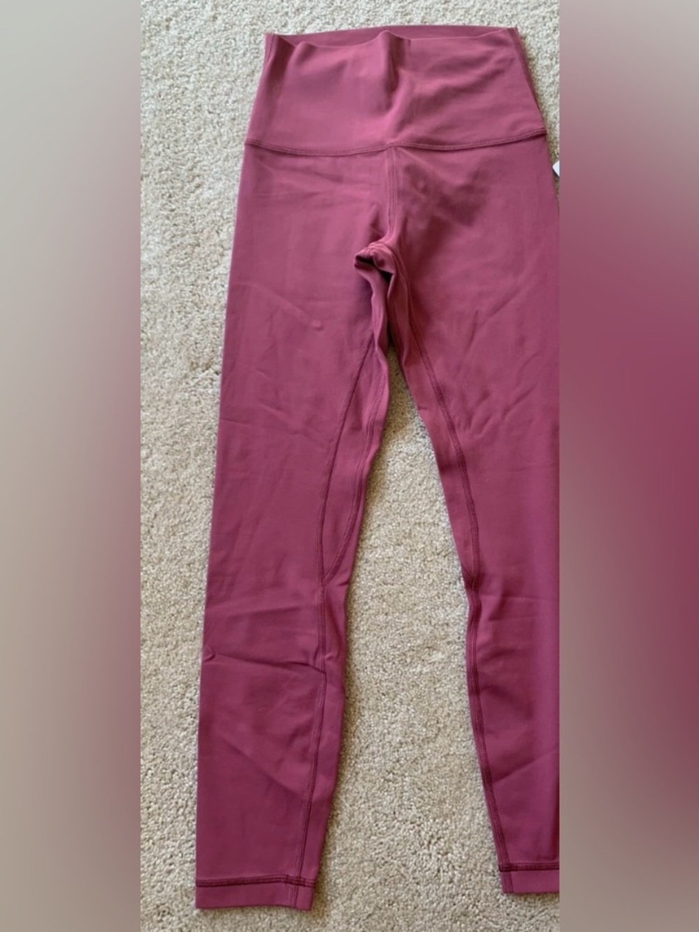 Lululemon Leggings Maroon Sz 0